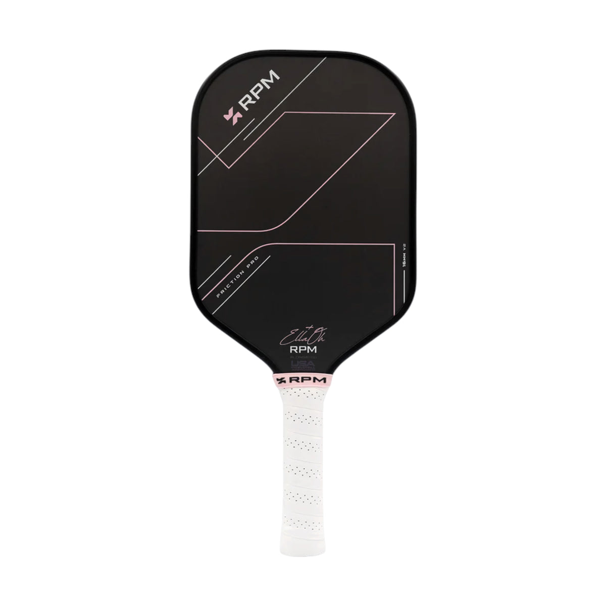 RPM Friction Pro V2 Ella Oh Signature Pickleball Paddle