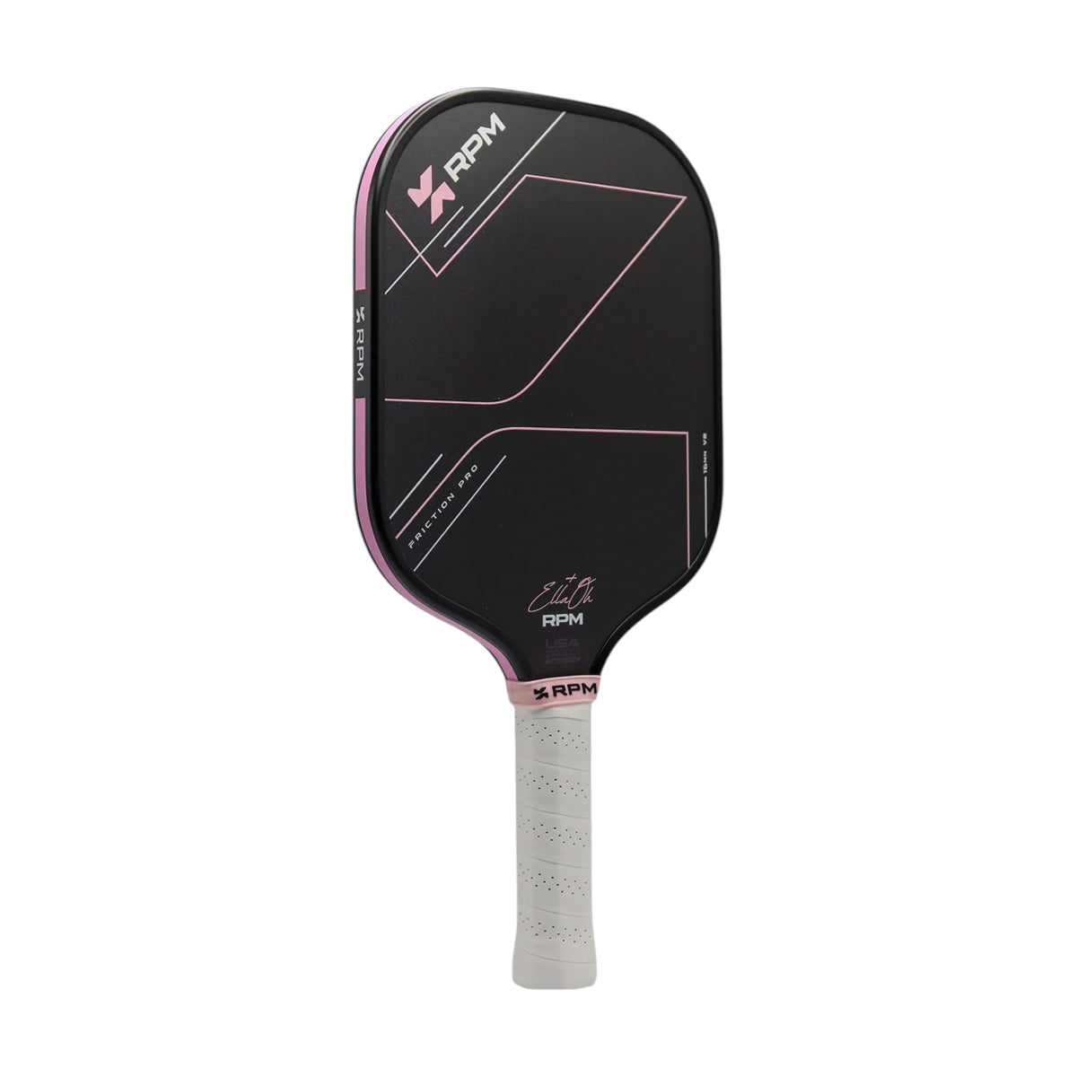 RPM Friction Pro V2 Ella Oh Signature Pickleball Paddle