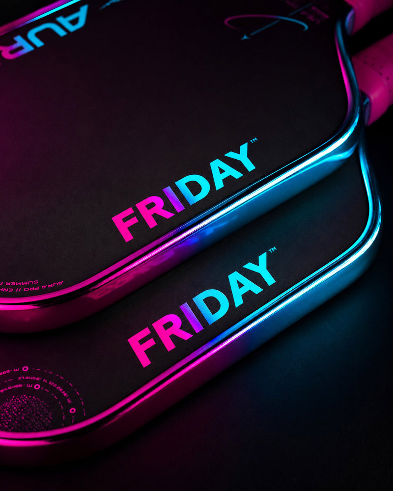 Friday Aura Pro Vice — Friday branding detail