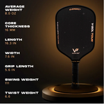 Vatic Pro V-sol Tour With Evergrit Includes Paddle Cover