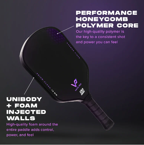 Vatic Pro Prism Pickleball Paddle - Includes Paddle Cover